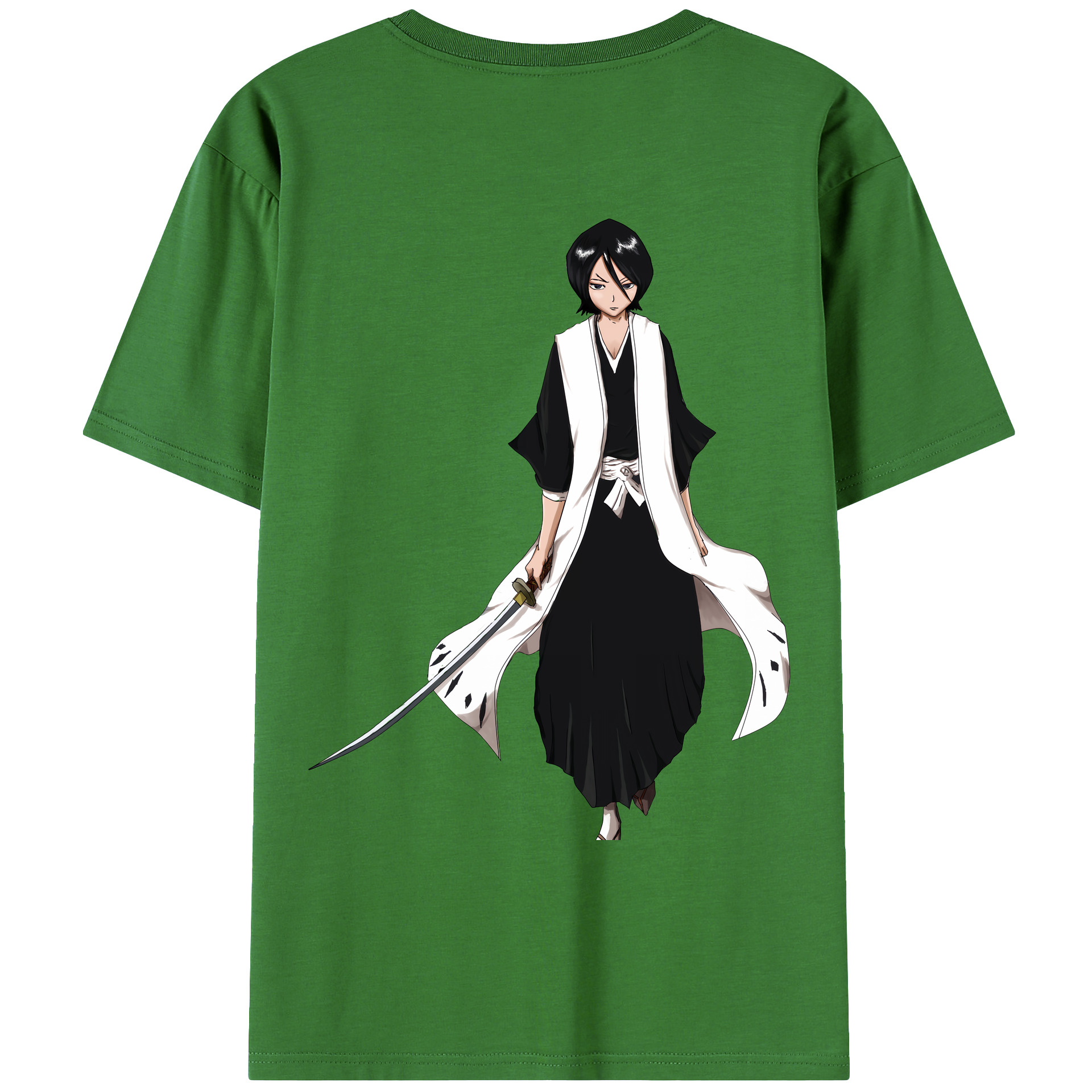 （画像用） ブリーチ 朽木ルキア BLEACH Kuchiki Rukia レディース半袖Tシャツ(バックプリント)